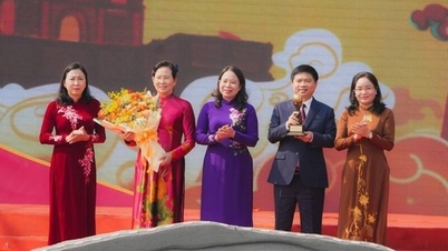 Vice President Vo Thi Anh Xuan attends Tam Chuc Spring Festival 2024