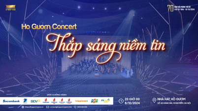 Light up the faith - beautiful melodies about love for the Fatherland and the capital Hanoi