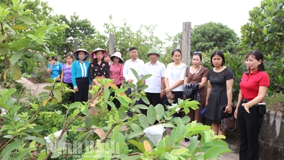 Tham quan học tập kinh nghiệm xây dựng mô hình gia đình 5 có 3 sạch