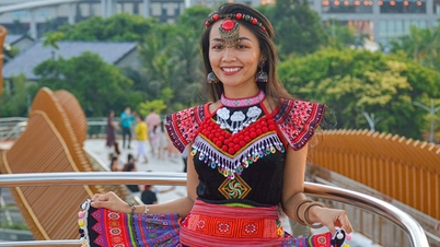 ឌិកូដភាពទាក់ទាញនៃការមើលថ្ងៃលិចនៅលើស្ពានថ្មីនៅឈូងសមុទ្រ Da Nang