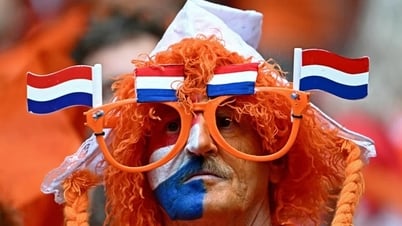 ចម្រុះពណ៌ពីអ្នកគាំទ្រនៅ Euro 2024