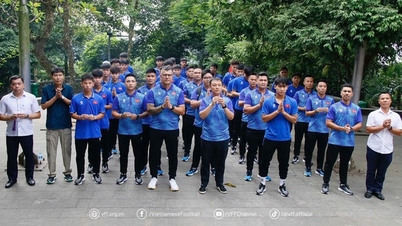 U.17 Việt Nam làm điều đặc biệt trước khi chinh phục giải châu Á