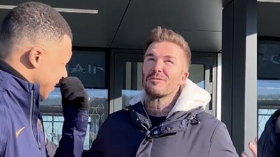 David Beckham ជួប Mbappe ដោយមិននឹកស្មានដល់ ពាក់ព័ន្ធការចរចាជាមួយ Real Madrid?