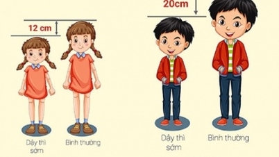 Cha mẹ cần chú ý dấu hiệu dậy thì sớm ở trẻ