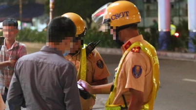 CSGT TP.HCM bị tấn công gây thương tích trong lúc đo nồng độ cồn