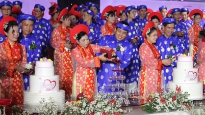 ទីក្រុងហូជីមិញ រៀបចំពិធីមង្គលការដ៏ធំមួយសម្រាប់គូស្វាមីភរិយាកម្មករចំនួន ៨២ នាក់ក្នុងស្ថានភាពលំបាក។