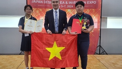 Học sinh Ngô Sĩ Liên đạt thành tích cao tại Triển lãm thiết kế, ý tưởng và phát minh năm 2024 tại Nhật Bản