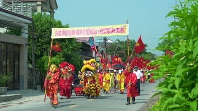ពិធីទទួលវិញ្ញាបនបត្រទទួលស្គាល់ពិធីបុណ្យ Cau Ngu ភូមិ Cam Lam ជាបេតិកភណ្ឌវប្បធម៌អរូបីជាតិ