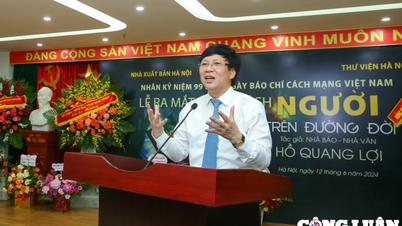 Ra mắt sách “Người trên đường đời” của nhà báo, nhà văn Hồ Quang Lợi