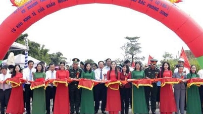 Khánh thành tuyến đường 700 tỷ nối hai cửa khẩu