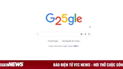 Doodle은 Google 로고의 첫날을 재현합니다.