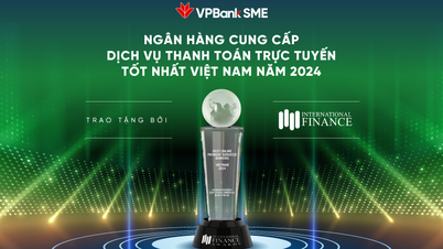 VPBank giành giải thưởng Ngân hàng cung cấp dịch vụ thanh toán trực tuyến tốt nhất tại Việt Nam năm 2024