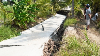 Landslides and subsidence cause unprecedented damage