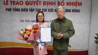 អ្នកកាសែត Chu Loan ត្រូវបានតែងតាំងជានិពន្ធនាយករងនៃទស្សនាវដ្តីសុខភាពសហគមន៍។
