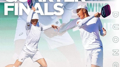 Pickleball៖ កីឡាករវាយកូនបាល់វៀតណាម-អាមេរិកបង្កការភ្ញាក់ផ្អើលនៅពេលយកឈ្នះលេខ១ពិភពលោក