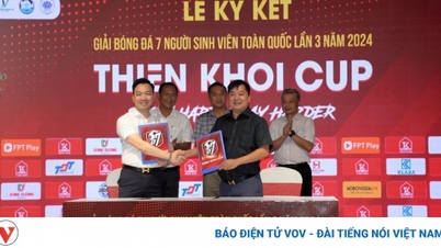 40 đội bóng tham dự giải bóng đá 7 người sinh viên toàn quốc