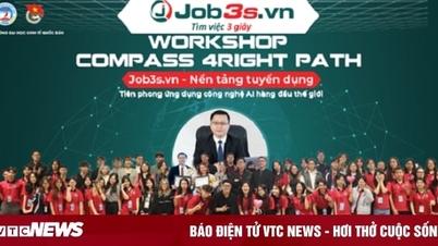 នាយកប្រតិបត្តិ Tony Vu ​​នៃ Job3s.vn បំផុសគំនិតនិស្សិតនៃសាកលវិទ្យាល័យសេដ្ឋកិច្ចជាតិ