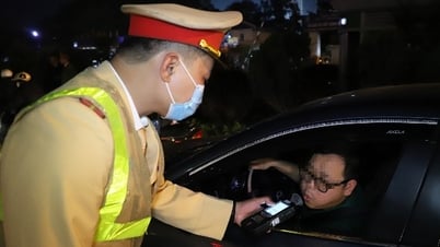 Hà Nội xử lý 73 nghìn tài xế vi phạm nồng độ cồn trong năm 2023