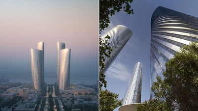 Qatar's tallest tower cluster is heat-resistant thanks to aluminum panels