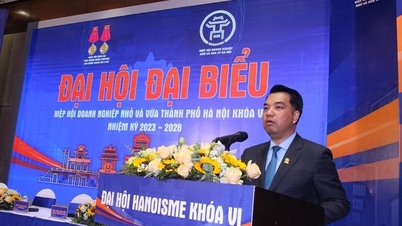 “Bầu” Hiển tái đắc cử Chủ tịch Hiệp hội Doanh nghiệp nhỏ và vừa thành phố Hà Nội