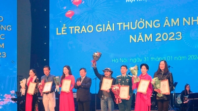 Hội Nhạc sĩ Việt Nam trao giải cho 93 nhạc sĩ xuất sắc nhất năm 2023