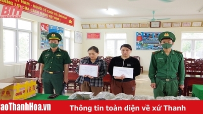 កម្លាំងការពារព្រំដែនខេត្ត Thanh Hoa ឃាត់ខ្លួនមុខសញ្ញាជួញដូរគ្រឿងផ្ទុះខុសច្បាប់ចំនួន ០២នាក់