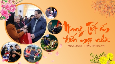 Mang Tết ấm đến mọi nhà