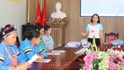 Tập huấn hướng dẫn vận hành tổ truyền thông cộng đồng tại xã Tả Gia Khâu