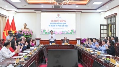 ក្រសួងយុត្តិធម៌ រៀបចំពិធីសម្ពោធ ពានរង្វាន់សារព័ត៌មានជាតិ លើកទី១ លើវិស័យតុលាការ