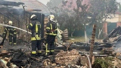 Nga tấn công dữ dội vào Kyiv trong đêm
