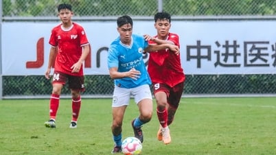 តំណាងវៀតណាមបានយកឈ្នះ Man City ក្នុងការប្រកួតអន្តរជាតិ U16