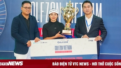 Golfer Hana Kang nhận thưởng cao nhất giải golf thực tế ảo đầu tiên tại Việt Nam