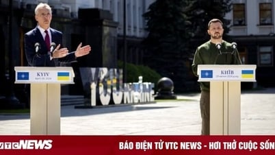 Tổng thư ký NATO thăm Ukraine, cam kết viện trợ nhiều hơn cho Kiev