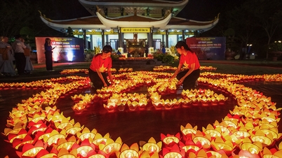 Lighting candles and lanterns to pay tribute to heroic martyrs in Vung Tau