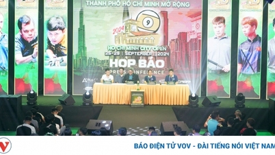 Die besten Spieler der Welt treffen sich beim Ho Chi Minh City Open 9-Ball-Billard-Turnier 2024