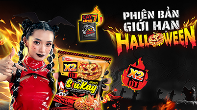 Mì SiuKay làm mưa làm gió trong mùa Halloween với phiên bản giới hạn X2 ớt