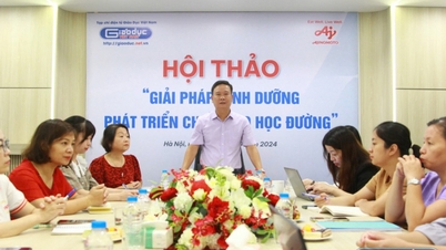 Tạp chí điện tử Giáo dục Việt Nam tổ chức hội thảo giải pháp dinh dưỡng phát triển chiều cao học đường