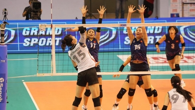 Vietnam women's volleyball team causes shock, defeats Korea
