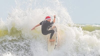 Florida Surfing Santa Festival