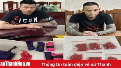 ឃាត់ខ្លួន​មុខសញ្ញា​ទិញ​-លក់​ថ្នាំ​ញៀន​ពណ៌​ផ្កាឈូក​ចំនួន​២​នាក់​ជិត​១​ពាន់​គ្រាប់​
