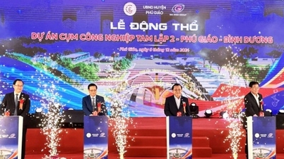 Binh Duong beginnt mit dem Bau eines grünen Industrieclusters mit einem Investitionskapital von 1.000 Milliarden VND