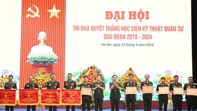 Học viện Kĩ thuật Quân sự trao thưởng 183 tập thể, cá nhân tiêu biểu phong trào thi đua quyết thắng