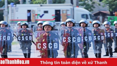 “Chất thép” người chiến sĩ cảnh sát cơ động