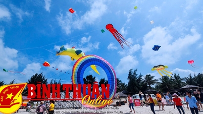 ចំនួនភ្ញៀវទេសចរណ៍ទៅ Binh Thuan កើនឡើងយ៉ាងខ្លាំង