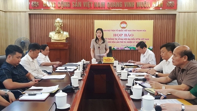 Họp báo cung cấp thông tin về đại hội đại biểu MTTQ tỉnh lần thứ XV