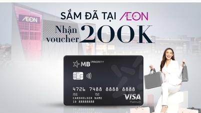 Nhận voucher 200.000 VNĐ khi mua sắm tại Siêu thị AEON