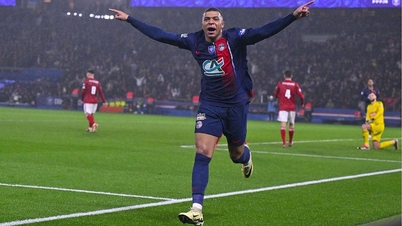 Mbappe នាំ PSG ទៅកាន់វគ្គ 1/4 ផ្តាច់ព្រ័ត្រនៃ French Cup