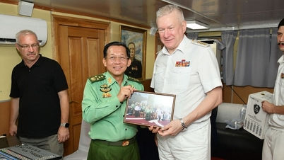 រុស្ស៊ី និងមីយ៉ាន់ម៉ា ធ្វើសមយុទ្ធកងទ័ពជើងទឹករួមគ្នាលើកដំបូង