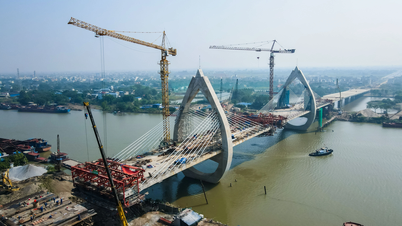 ស្ពាន​រាង​ផ្កាឈូក​ត្រូវ​បាន​គេ​រំពឹង​ទុក​ថា​នឹង​ក្លាយ​ជា​សំណង់​ស្ថាបត្យកម្ម​របស់​ណាំឌិញ។