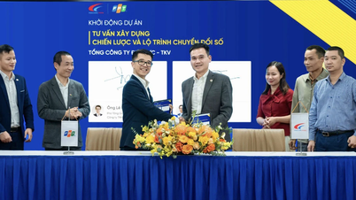 សាជីវកម្មអគ្គិសនី - TKV ចាប់ផ្តើមគម្រោងប្រឹក្សាយោបល់អំពីការផ្លាស់ប្តូរឌីជីថលជាមួយ FPT